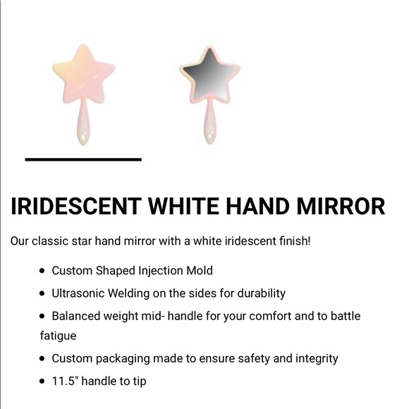 Iridescent Jeffree Star Mirror - 5th Anniversary ✨ - Picture 2 of 5